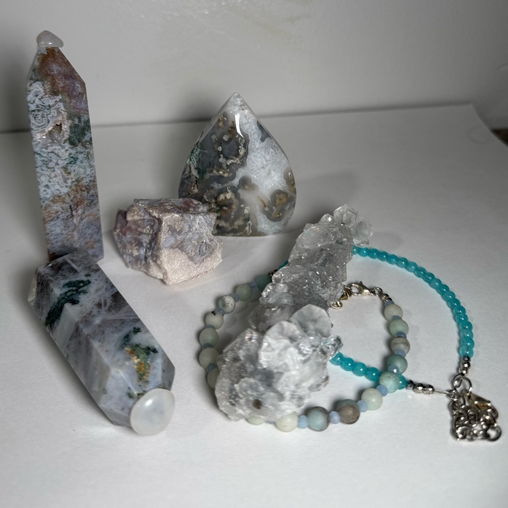 Blue/Green 💚 💙 - 1lb Crystal Bundle